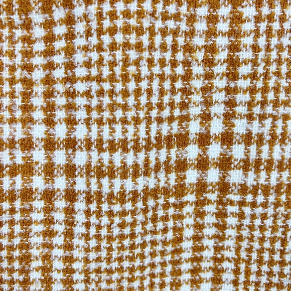 NWT Naked Zebra Yellow Plaid Wool Tartan Skirt Sz Small - Picture 3 of 5